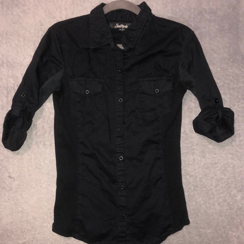 SouthPole Women’s Button Down Shirt